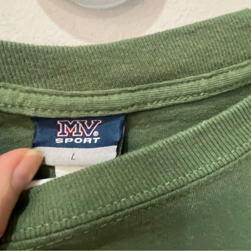 United States Marine Corps training green long sleeve green shirt size Large - Picture 4 of 7